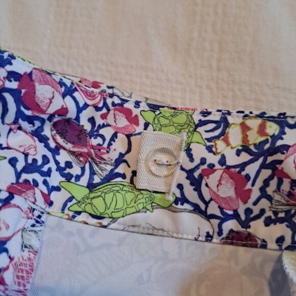 Turtles & Tees girls size XL Cameron Shorts Pearl in One print, NWT - Picture 3 of 5